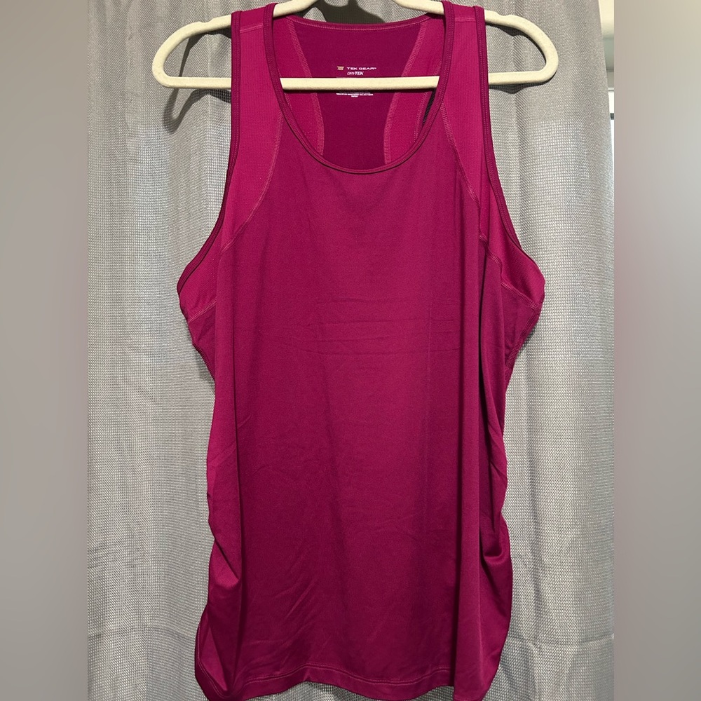 Pink Racerback Tank Top